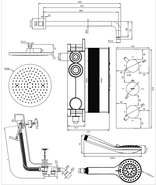 rysunek techniczny 